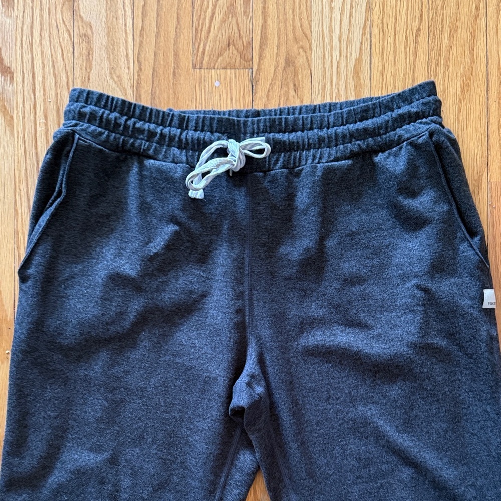 Vuori S Charcoal Performance Drawstring Jogger Sweatpants great pre owned cond - Picture 5 of 8